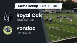 Recap: Royal Oak  vs. Pontiac  2023