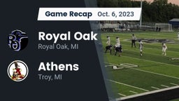 Recap: Royal Oak  vs. Athens  2023
