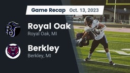 Recap: Royal Oak  vs. Berkley  2023