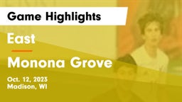 East  vs Monona Grove  Game Highlights - Oct. 12, 2023