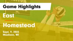 East  vs Homestead  Game Highlights - Sept. 9, 2023