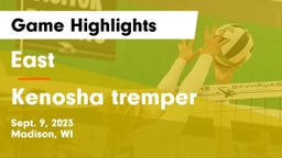 East  vs Kenosha tremper Game Highlights - Sept. 9, 2023