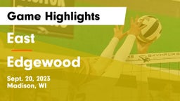 East  vs Edgewood  Game Highlights - Sept. 20, 2023