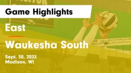 East  vs Waukesha South  Game Highlights - Sept. 30, 2023