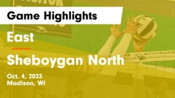 East  vs Sheboygan North Game Highlights - Oct. 4, 2023