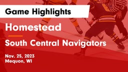 Homestead  vs South Central Navigators Game Highlights - Nov. 25, 2023