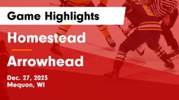 Homestead  vs Arrowhead  Game Highlights - Dec. 27, 2023