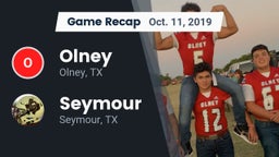 Recap: Olney  vs. Seymour  2019