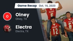 Recap: Olney  vs. Electra  2020