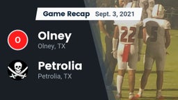 Recap: Olney  vs. Petrolia  2021