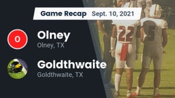 Recap: Olney  vs. Goldthwaite  2021