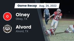 Recap: Olney  vs. Alvord  2022