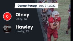Recap: Olney  vs. Hawley  2022