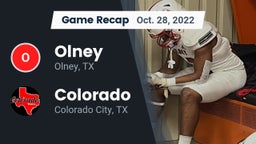 Recap: Olney  vs. Colorado  2022
