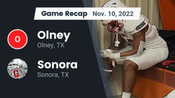 Recap: Olney  vs. Sonora  2022