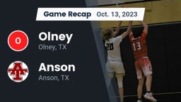 Recap: Olney  vs. Anson  2023