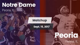 Matchup: Notre Dame High vs. Peoria  2017