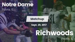 Matchup: Notre Dame High vs. Richwoods  2017