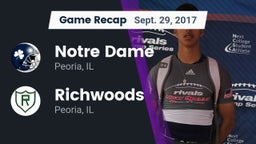 Recap: Notre Dame  vs. Richwoods  2017