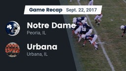 Recap: Notre Dame  vs. Urbana  2017