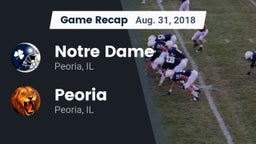 Recap: Notre Dame  vs. Peoria  2018