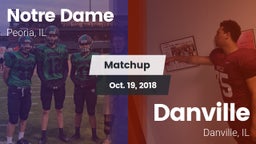 Matchup: Notre Dame High vs. Danville  2018