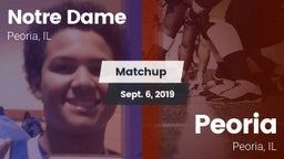 Matchup: Notre Dame High vs. Peoria  2019