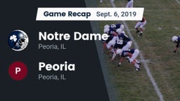 Recap: Notre Dame  vs. Peoria  2019