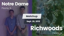 Matchup: Notre Dame High vs. Richwoods  2019