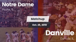 Matchup: Notre Dame High vs. Danville  2019