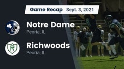 Recap: Notre Dame  vs. Richwoods  2021
