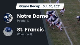 Recap: Notre Dame  vs. St. Francis  2021