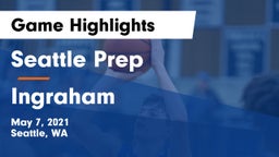 Seattle Prep vs Ingraham  Game Highlights - May 7, 2021