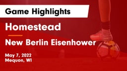 Homestead  vs New Berlin Eisenhower Game Highlights - May 7, 2022