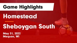 Homestead  vs Sheboygan South  Game Highlights - May 31, 2022