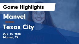 Manvel  vs Texas City  Game Highlights - Oct. 23, 2020