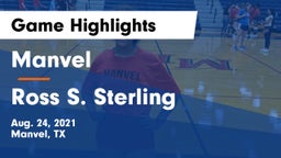 Manvel  vs Ross S. Sterling  Game Highlights - Aug. 24, 2021