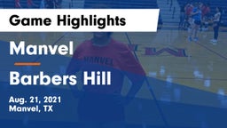 Manvel  vs Barbers Hill  Game Highlights - Aug. 21, 2021