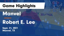 Manvel  vs Robert E. Lee  Game Highlights - Sept. 21, 2021