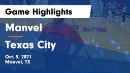 Manvel  vs Texas City  Game Highlights - Oct. 5, 2021