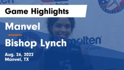 Manvel  vs Bishop Lynch  Game Highlights - Aug. 26, 2022