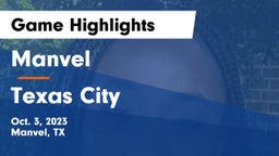 Manvel  vs Texas City  Game Highlights - Oct. 3, 2023