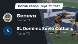 Recap: Geneva  vs. St. Dominic Savio Catholic  2017