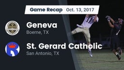 Recap: Geneva  vs. St. Gerard Catholic  2017