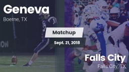 Matchup: Geneva  vs. Falls City  2018