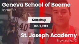 Matchup: Geneva  vs. St. Joseph Academy  2020