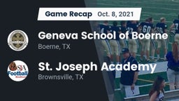 Recap: Geneva School of Boerne vs. St. Joseph Academy  2021