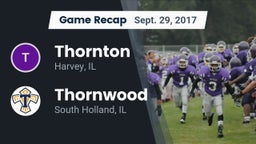 Recap: Thornton  vs. Thornwood  2017