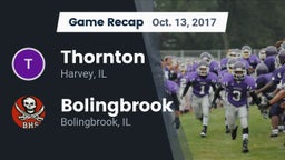 Recap: Thornton  vs. Bolingbrook  2017