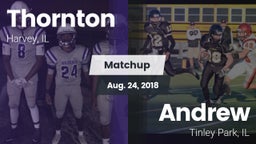 Matchup: Thornton  vs. Andrew  2018